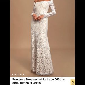 Lulus romance dreamer maxi dress